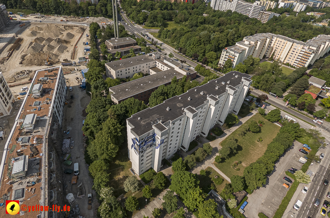 07.06.2023 - Graffiti am Karl-Marx-Ring in Neuperlach